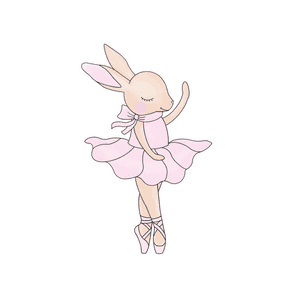 Bunny ballerinas